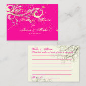 PixDezines wünscht/Vanille-Wirbel/Digihintergrund Hinweiskarte (Vorne/Hinten)