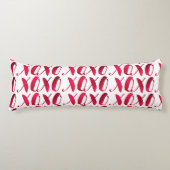 PixDezines XOXO/DIY Hintergrundfarben Seitenschläferkissen (Vorderseite)