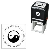 PixDezines YIN YANG-Symbol Permastempel (Beispiel)