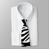 PixDezines zebra/DIY-Farbe Krawatte (Gebunden)