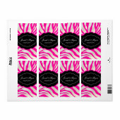 PixDezines Zebra/weiß/DIY Hintergrundfarbe! (Vorne)