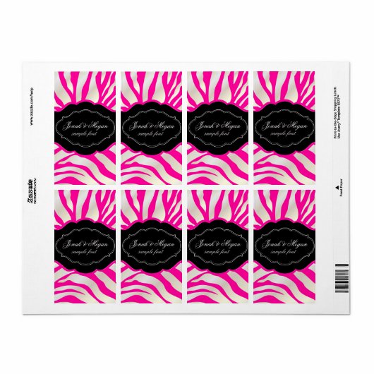 PixDezines Zebra/weiß/DIY Hintergrundfarbe! (Vorne)