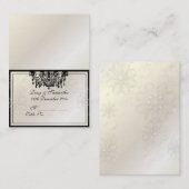 PixDezines Zent-Platzkarte (Chubby-Visitenkarten) Platzkarte (Vorne/Hinten)