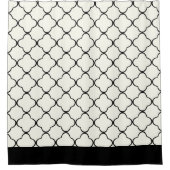 PixDezinesAnpassbare Quarzufolienfarbenfarbe Schwa Duschvorhang (Vorderseite)