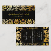 PixDezinesDamast/Deuchelhintergrund Visitenkarte (Vorne/Hinten)