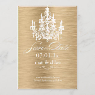 PixDezinesdiy color/chandelier/rett date Save The Date