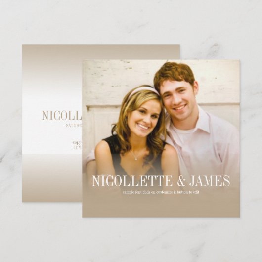 PixDezinesdiy-Ereignis/Fotovorlage (Vorne/Hinten)