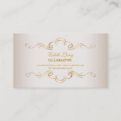 PixDezinesFarbige/antike Rollen Visitenkarte (Rückseite)