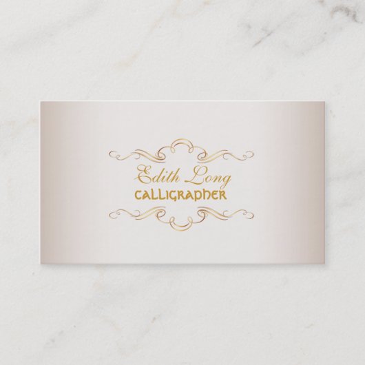 PixDezinesFarbige/antike Rollen Visitenkarte (Vorderseite)