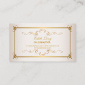 PixDezinesFarbige/antike Rollen Visitenkarte (Rückseite)