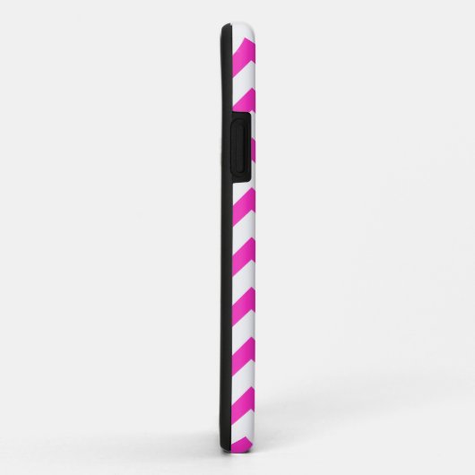 PixDezinesFarbtöne/weiß Zickzack Case-Mate iPhone Hülle (Hinten/Rechts)