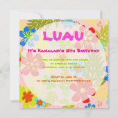 PixDezinesHayan-Dschungel/DIY-Hintergrundfarbe Einladung (Rückseite)