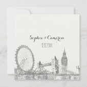 PixDezineslondon/DIY Hintergrundfarbe Einladung (Vorderseite)