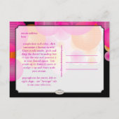 PixDezinesLterns Save the Date Ankündigungspostkarte (Rückseite)