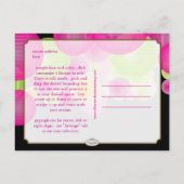 PixDezinesLterns Save the Date Ankündigungspostkarte (Rückseite)