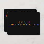 PixDezinesNeons/typografisch/Bar mitzvah UAWG Invi Einladung (Vorne/Hinten)