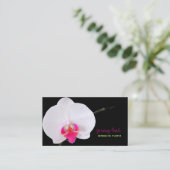 PixDezinesorchid/diy Hintergrundfarbe Farbe, BukUp Visitenkarte (Stehend Vorderseite)