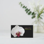 PixDezinesorchid/diy Hintergrundfarbe Farbe, BukUp Visitenkarte (Stehend Vorderseite)