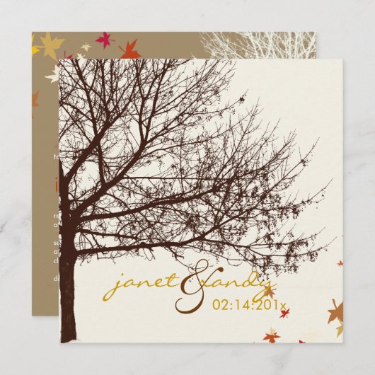 PixDezinesSchneefälle/Winter-/Tageshintergrund Einladung (Vorne/Hinten)