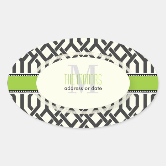 PixDezinesTrellis/DIY-Farben Ovaler Aufkleber (Vorderseite)