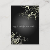 PixDezinesVanille-Wirbel/Farbton Begleitkarte (Rückseite)