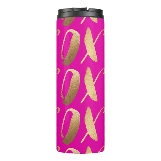 PixDezinesXoxo/Imitats Gold/DIY Hintergrund Thermosbecher (Rückseite)