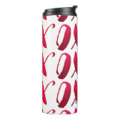 PixDezinesXoxo/rot/DIY Hintergrund Thermosbecher (Nach links gedreht)