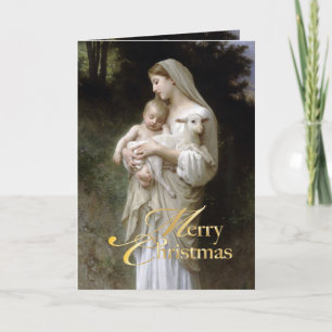 PixDezinves L'Unschuld von Bougeureau Feiertagskarte