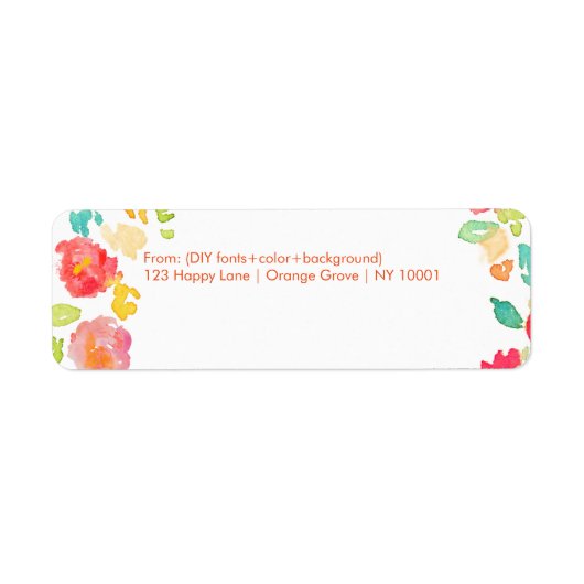 PixDezsopie-Garten/florale Wasserfarbe (Vorne)