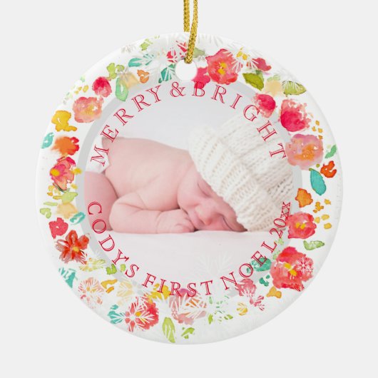 PixDezsopie' Gartenfarben Foto /DIY Rahmen Keramikornament (Vorne)