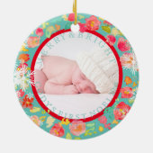 PixDezsopie' Gartenfarben Foto /DIY Rahmen Keramikornament (Hinten)