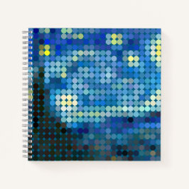 Pixdot "Starry Night" Notizblock