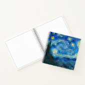 Pixdot "Starry Night" Notizblock (Innenseite)