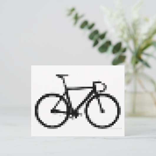 Pixed Gear Postkarte (Stehend Vorderseite)