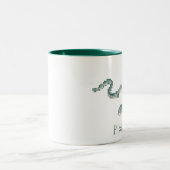 PixEels-Tasse Zweifarbige Tasse (Mittel)