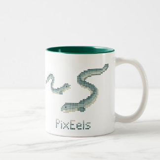 PixEels-Tasse Zweifarbige Tasse