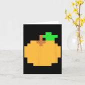 Pixel-8-Bit-Arcade-Videospiel-Matching-Kostüm-Tee Karte (Gelbe Blume)