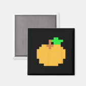 Pixel-8-Bit-Arcade-Videospiel-Matching-Kostüm-Tee Magnet (Vorderseite/Rückseite)