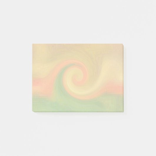 Pixel Abstrakter Herbstwirbel Post-it Klebezettel (Vorderseite)