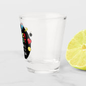 Pixel-Arcade-Game-Level-Up-Kindergeburtstag Schnapsglas (Rechts)