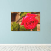PIXEL ART auf gestuften Leinwand (Insitu (Holzboden))