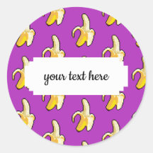 Pixel Art bereit zum Essen gelber Banane Muster