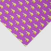 Pixel Art bereit zum Essen gelber Banane Muster Seidenpapier (Ausschnitt)