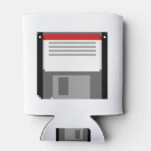 Pixel-art-Diskette Dosenkühler (Rückseite)