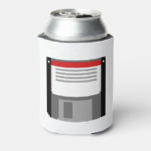 Pixel-art-Diskette Dosenkühler (Kanne Rückseite)