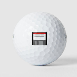 Pixel-art-Diskette Golfball