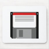 Pixel-art-Diskette Mousepad (Vorne)