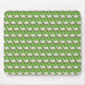 Pixel Art Flock Sheep Muster Mousepad (Vorne)
