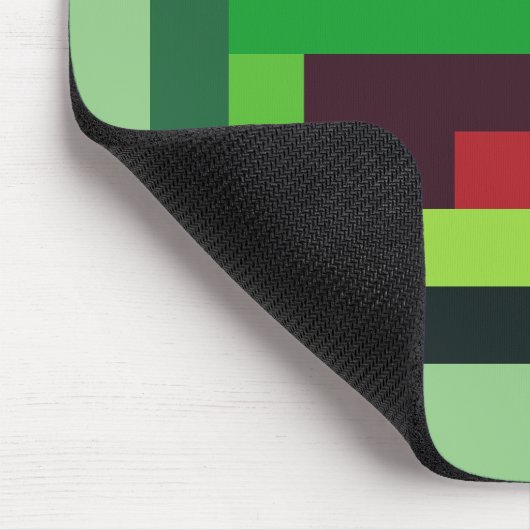 Pixel Art Frog Mouse Pad Mousepad (Ecke)