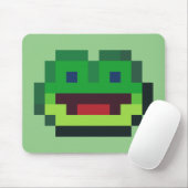 Pixel Art Frog Mouse Pad Mousepad (Mit Mouse)